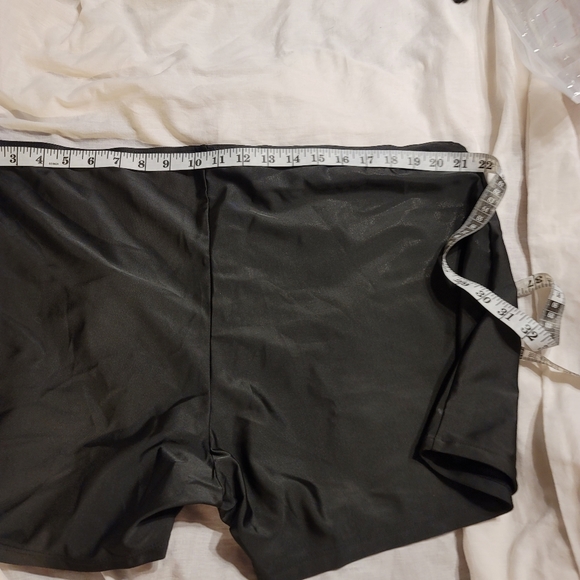 NWT hanna nicole two piece tankini boy short swimdress plus size 28w - Picture 11 of 14